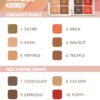 پالت کانتور شیگلم مدل کامفولاژ 12 رنگ mocha sculpt - Image 3
