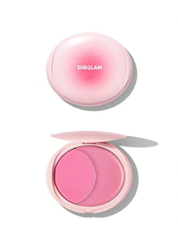 رژگونه دو طرفه کرمی و پودری شیگلم مدل Cheek 2 Cheek Blush Duo