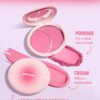 رژگونه دو طرفه کرمی و پودری شیگلم مدل Cheek 2 Cheek Blush Duo - Image 4